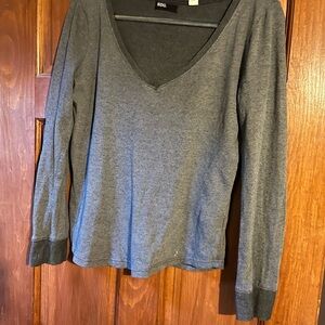 BDG medium , charcoal grey knit top